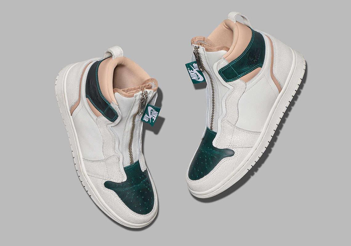 Air Jordan I Zip Mystic Green Summer 2019