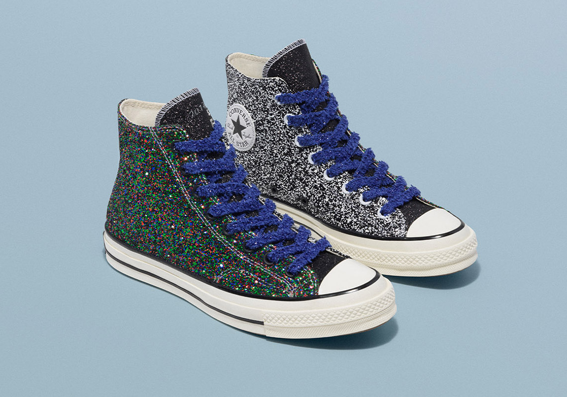 Jw Anderson Converse Glitter Chuck 70 Run Star Ss19 1