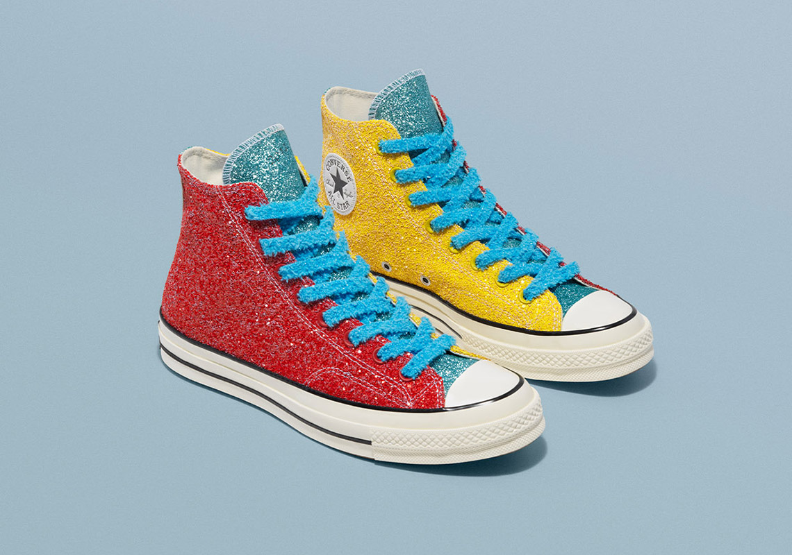 Jw Anderson Converse Glitter Chuck 70 Run Star Ss19 7