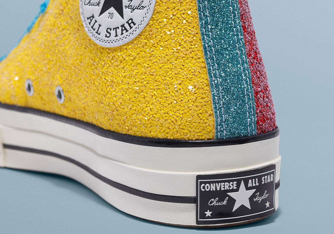 Jw Anderson Converse Glitter Chuck 70 Run Star Ss19 8