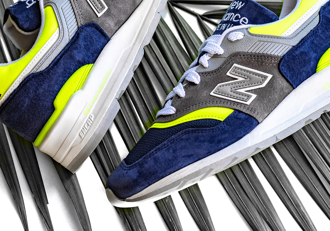 New Balance M997lbl Blue Yellow 4