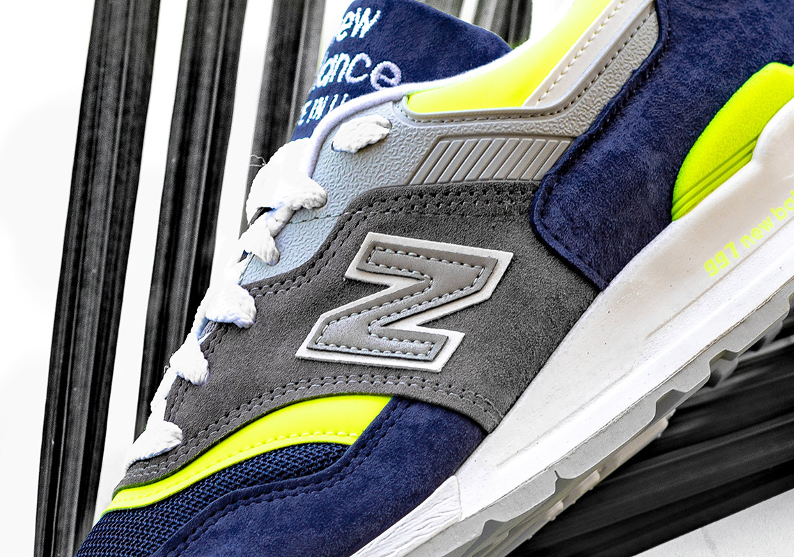 New Balance M997lbl Blue Yellow 5