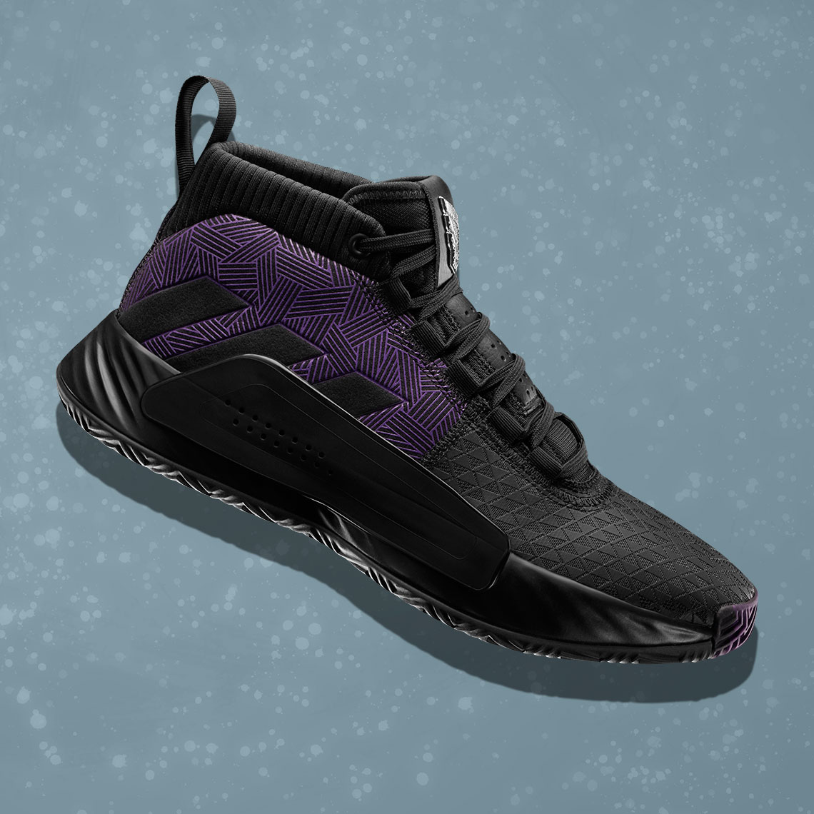 Adidas Marvel Damian Lillard Black Panther 1