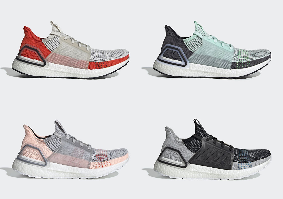 The adidas Ultra Boost 2019 Returns In An Assortment Of Spring/Summer Colorways