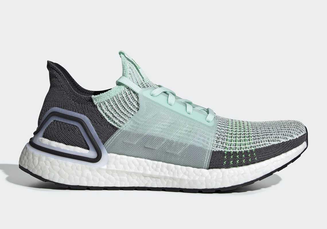 Adidas Ultra Boost 2019 Teal Grey F35244 1