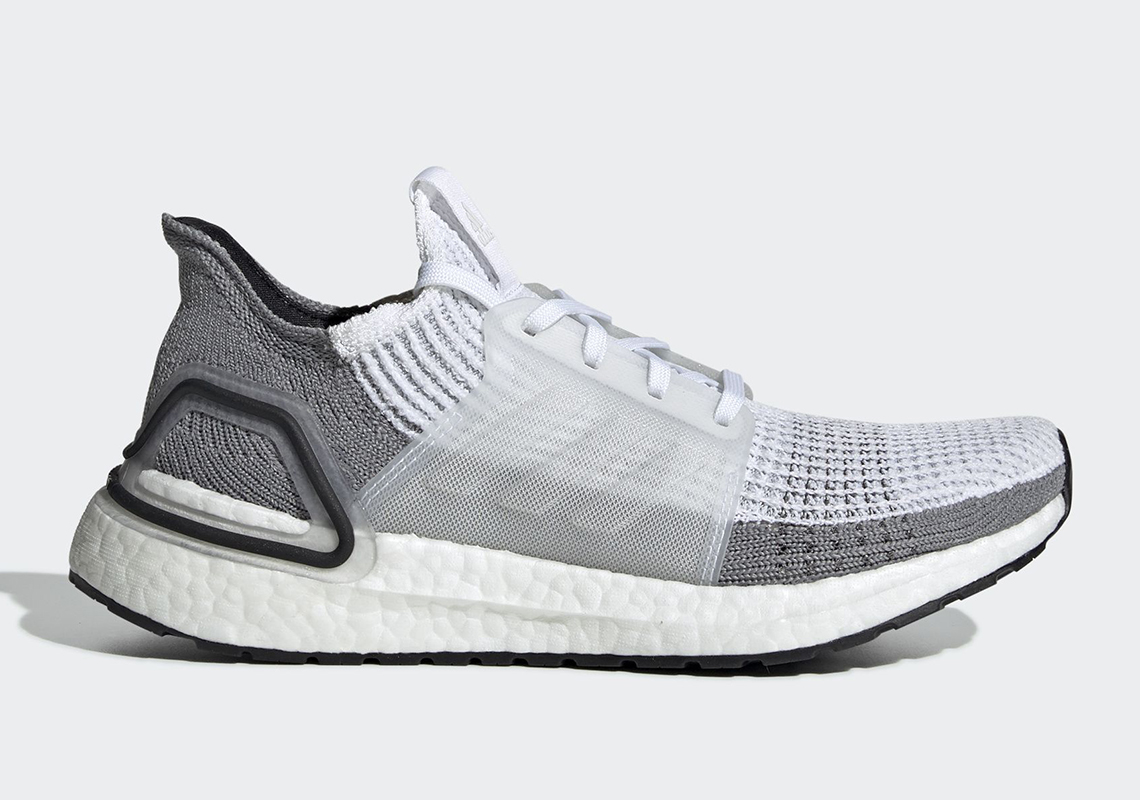 Adidas Ultra Boost 2019 Womens White Grey B75880 1