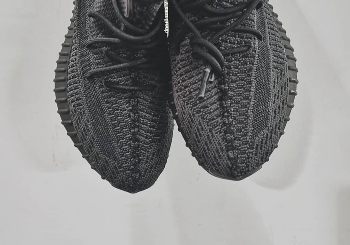 First Look At The Black adidas Yeezy Boost 350 v2