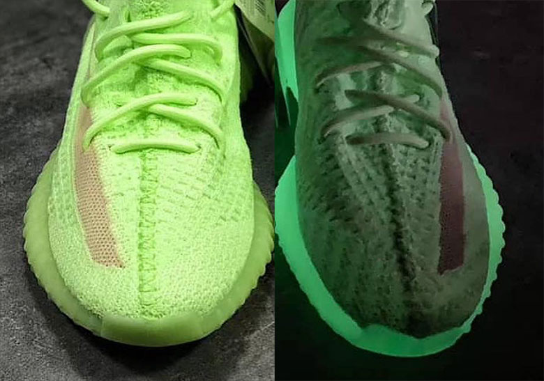 First Look At The Upcoming adidas Yeezy 350 "Glow In The Dark"