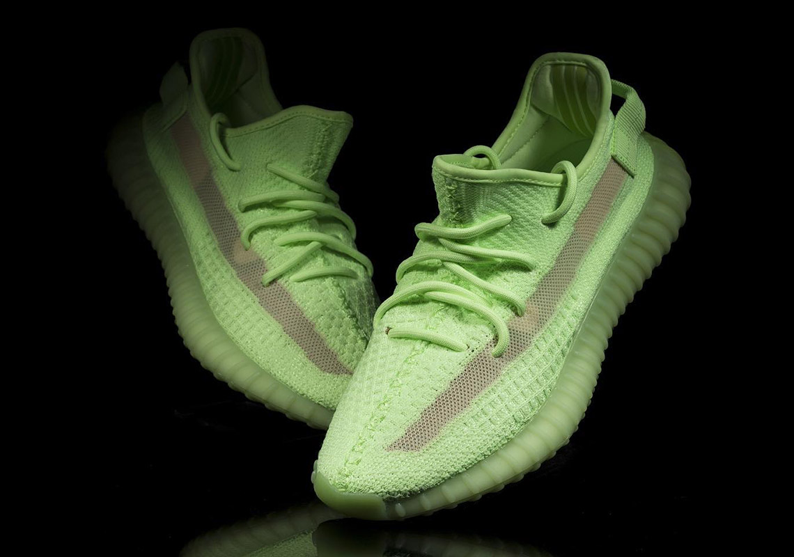 Detailed Look At The adidas Yeezy Boost 350 v2 "Glow"