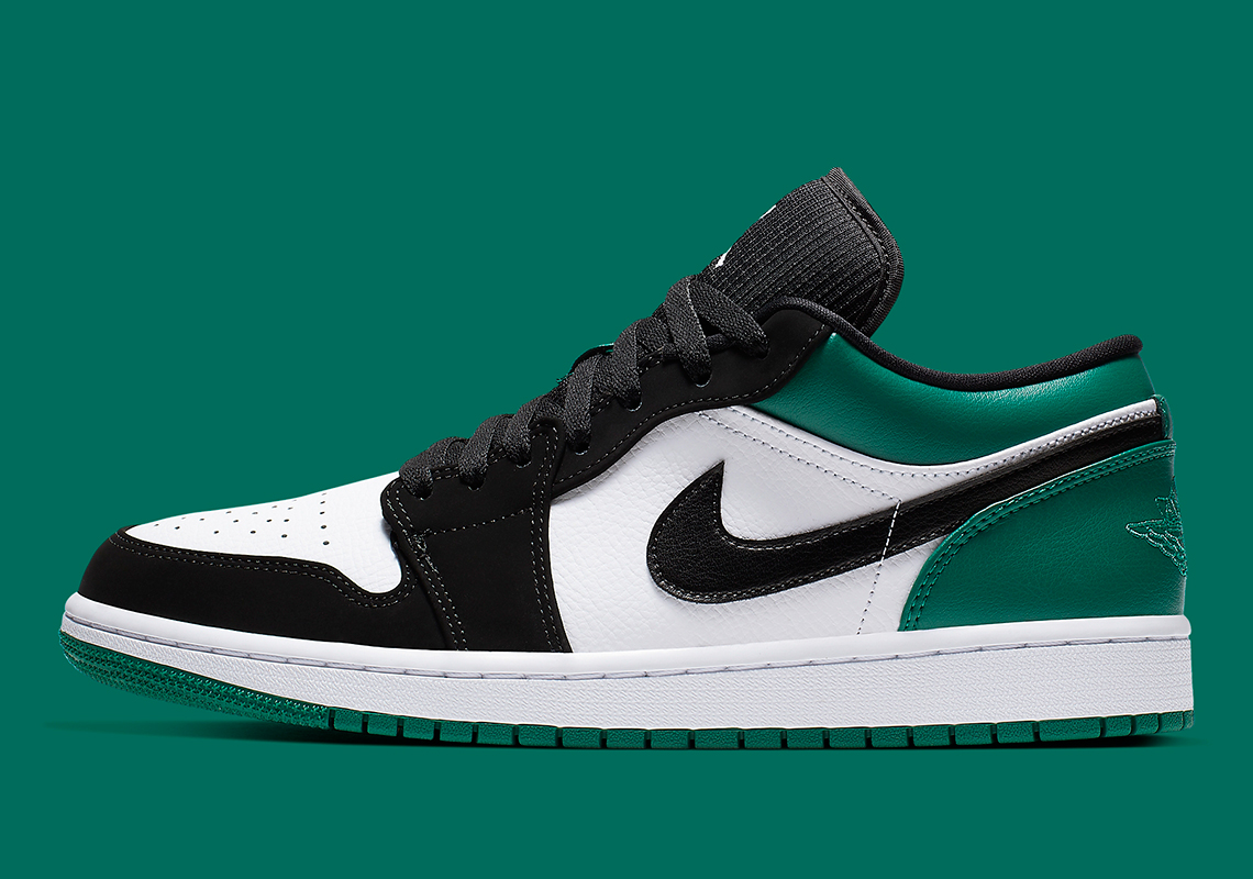 The Air Jordan 1 Low "Mystic Green" Is Available Now