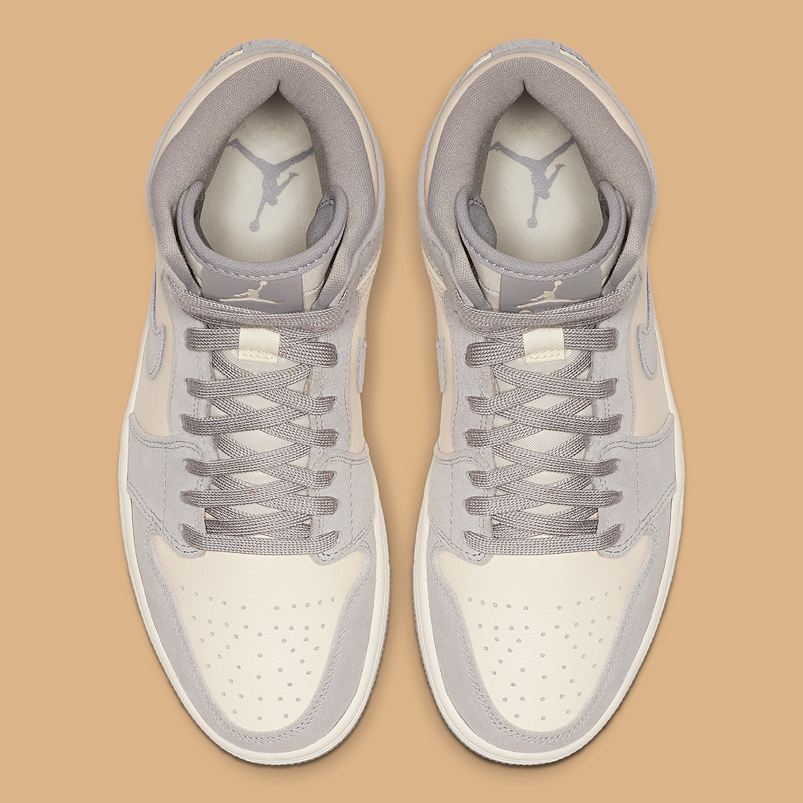 Air Jordan 1 Pale Ivory Womens Ah7389 101 3