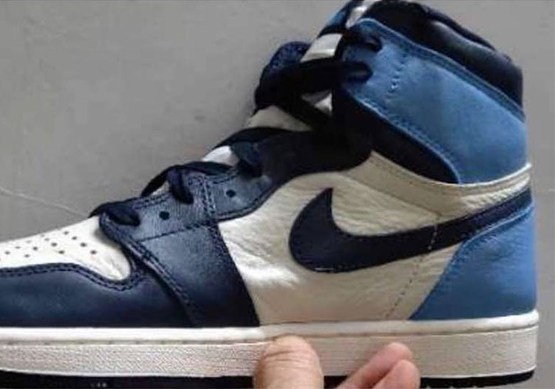 Air Jordan 1 "UNC" In Leather Poised For An August Release