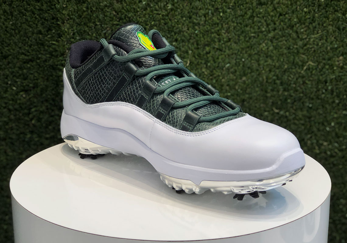 Air Jordan 11 Low Golf Masters Augusta Release Date 3 1