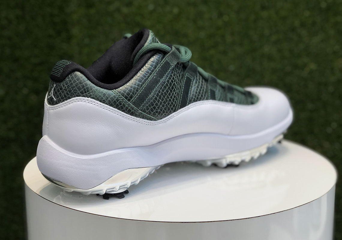 Air Jordan 11 Low Golf Masters Augusta Release Date 4 1