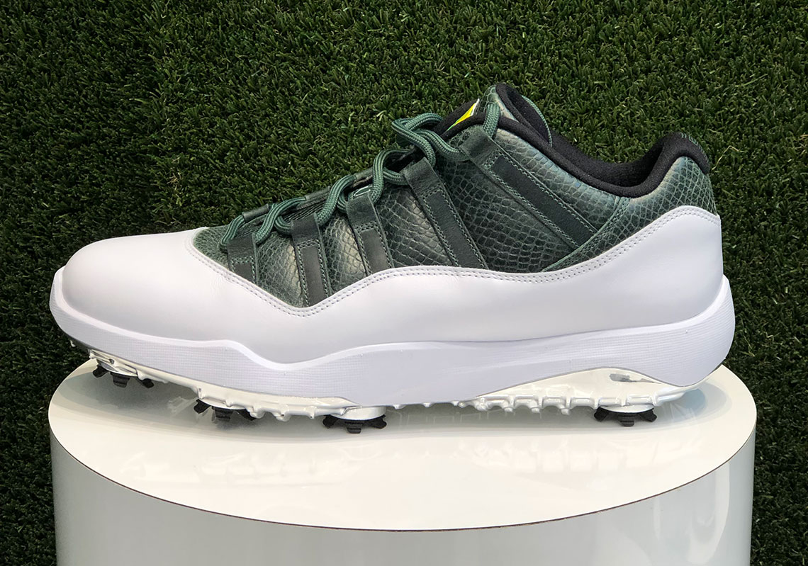 Air Jordan 11 Low Golf Masters Augusta Release Date 5