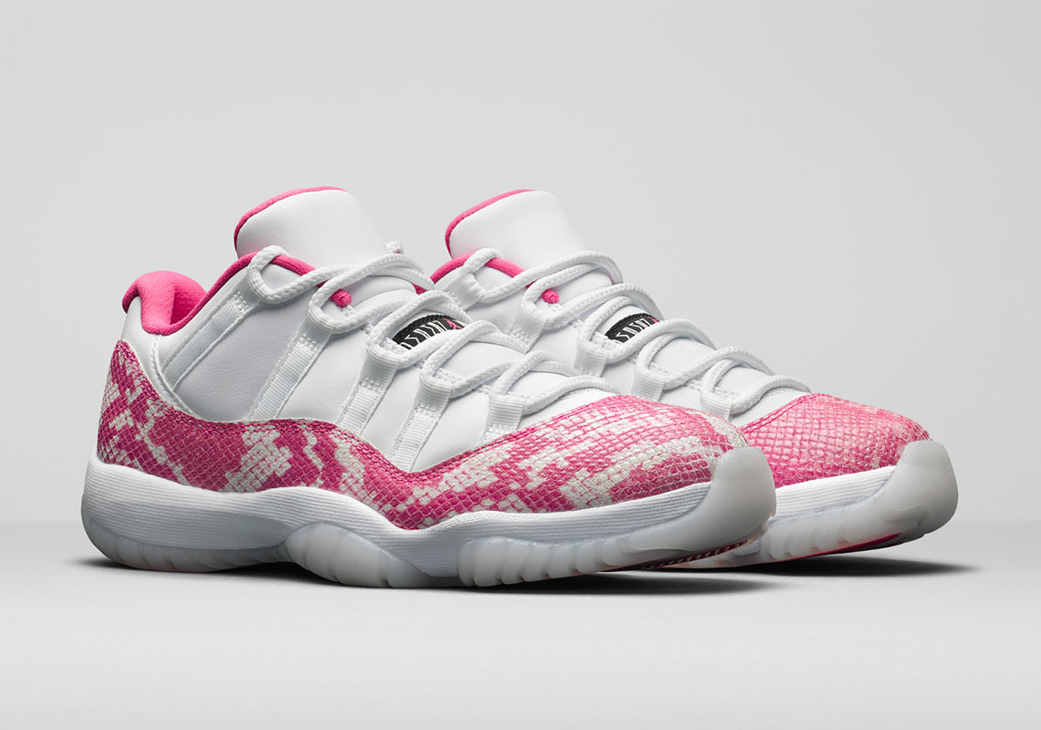 The Air Jordan 11 Low "Pink Snakeskin" Makes Its Return On May 7th