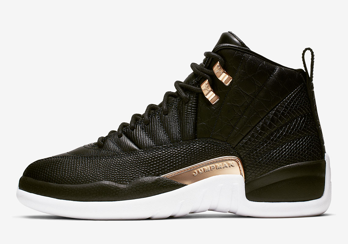 Official Images Of The Air Jordan 12 "Snakeskin" For Women