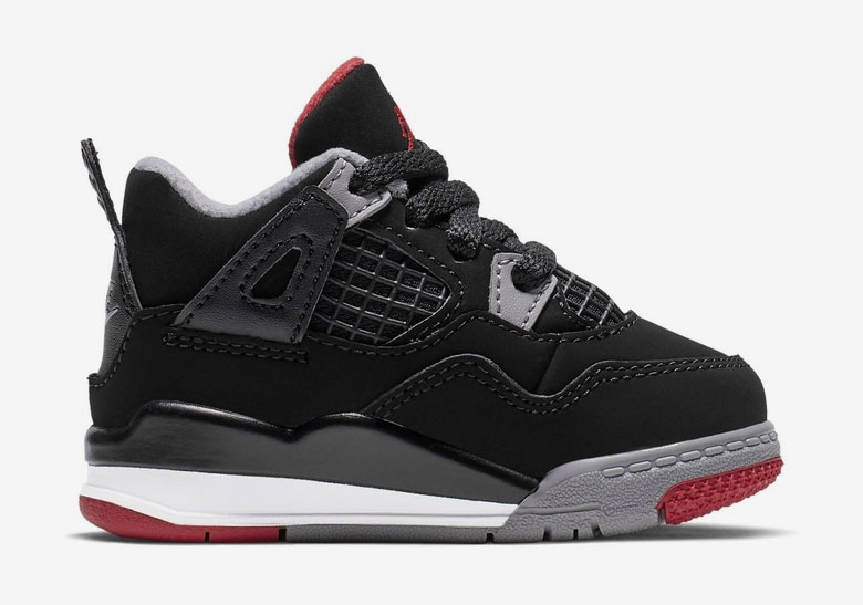 Air Jordan 4 Bred Toddler 2