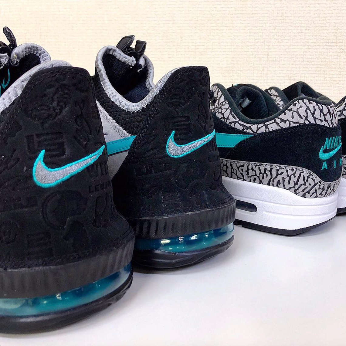 Atmos Nike Lebron 16 Low Clear Jade Elephant 2