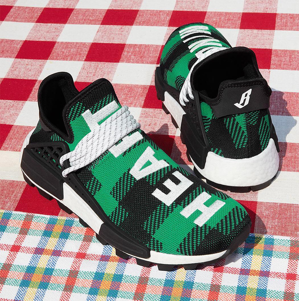 Bbc Nmd Hu Green Black