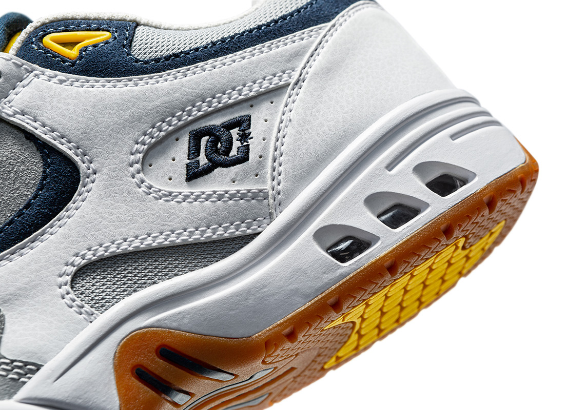 Dc Shoes Josh Kalis Og White Navy Yellow 8