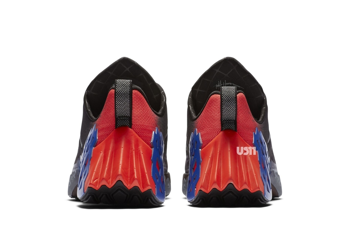 Jordan Trunner Nxt React Black Red Blue 3