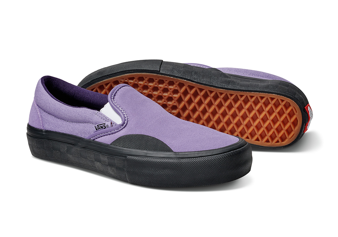 Lizzie Armanto Vans Slip On Purple 1