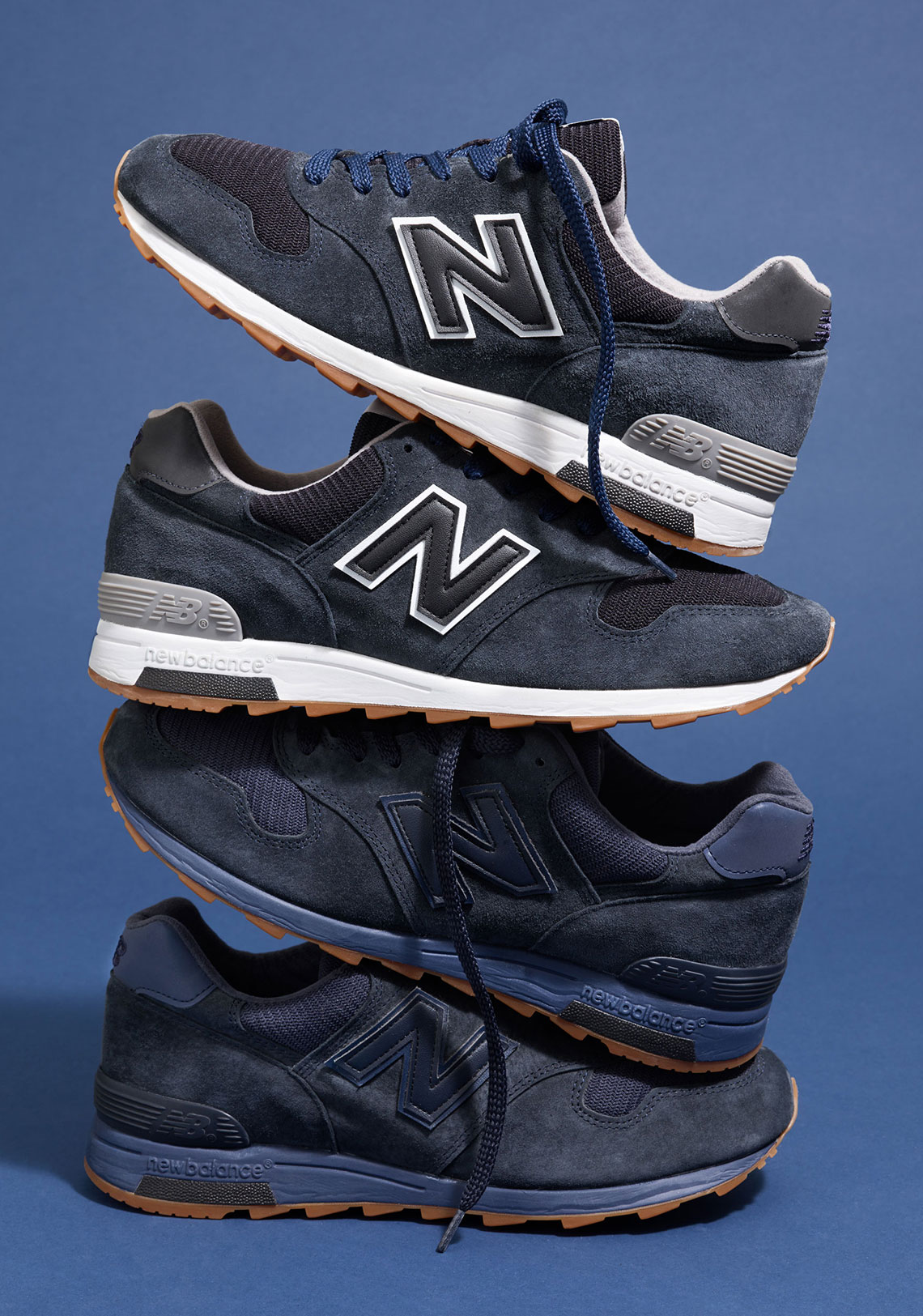 New Balance 1400 Jcrew Blue Gum 2