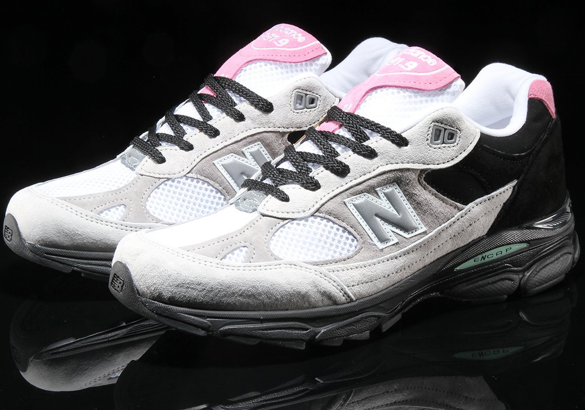 New Balance 991 9 Grey Black Pink 3