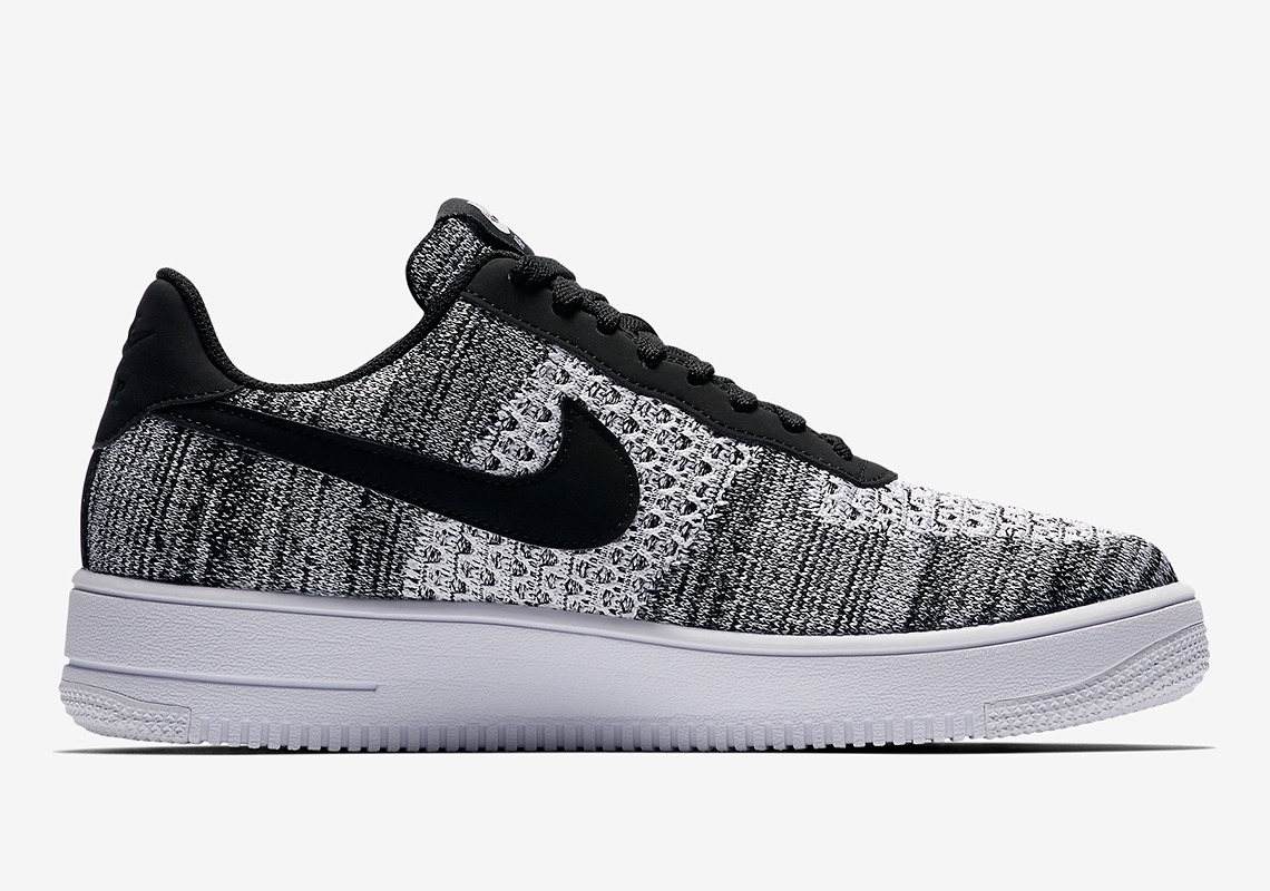 Nike Air Force 1 Low Flyknit Oreo Av3042 001 2