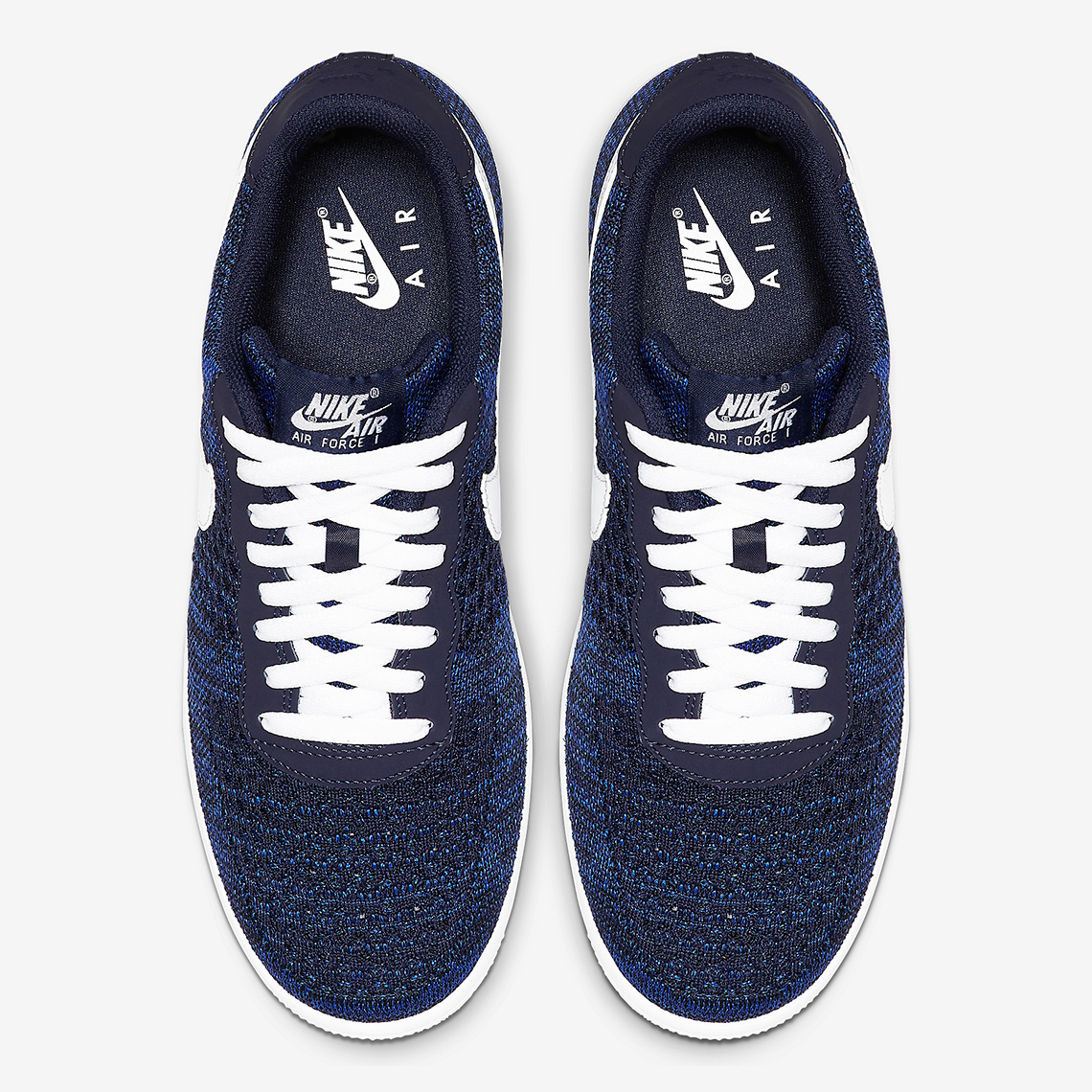 Nike Air Force 1 Low Flyknit Royal Blue Av3042 400 6