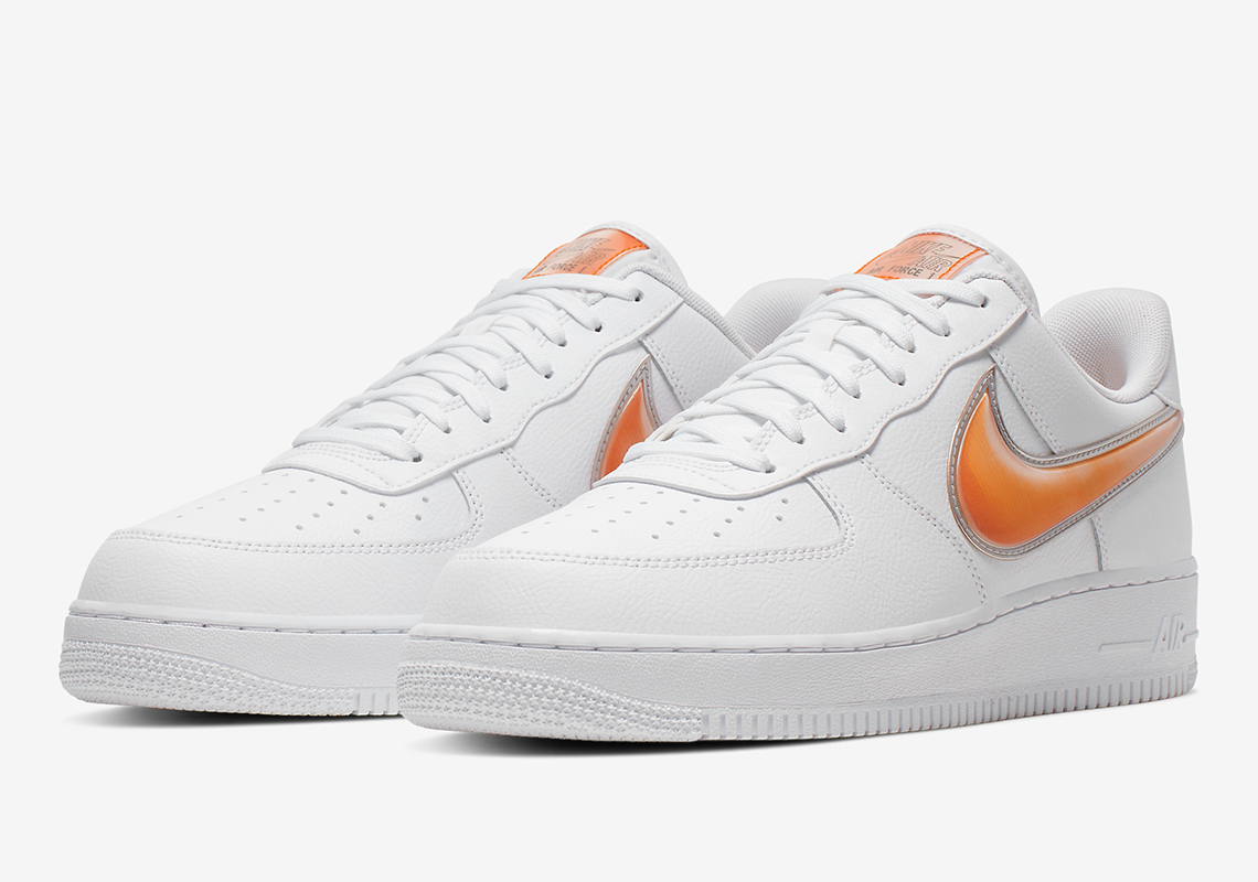 Nike Air Force 1 Low Oversized Swoosh White Ao2441 102 2