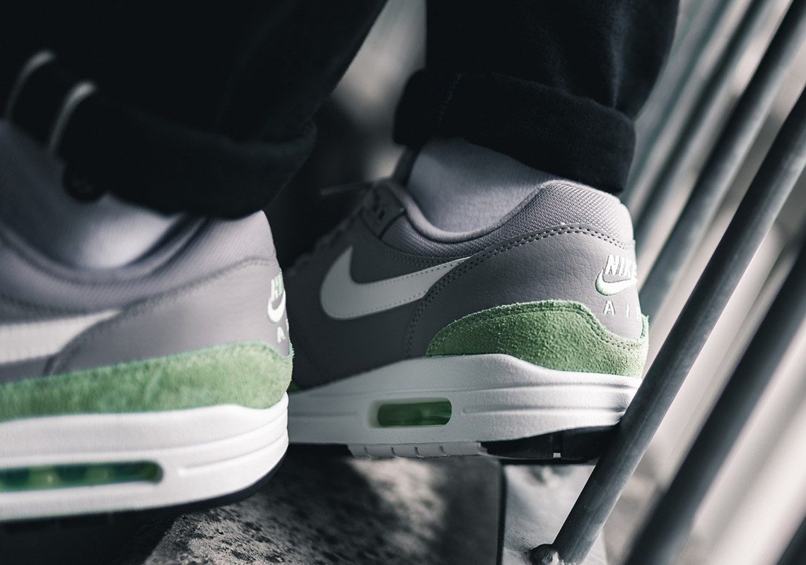 Nike Air Max 1 Fresh Mint Atmosphere Grey Ah8145 015 12