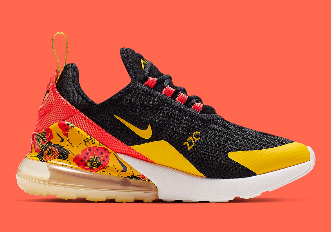 Nike Air Max 270 Womens Floral Ar0499 005 3