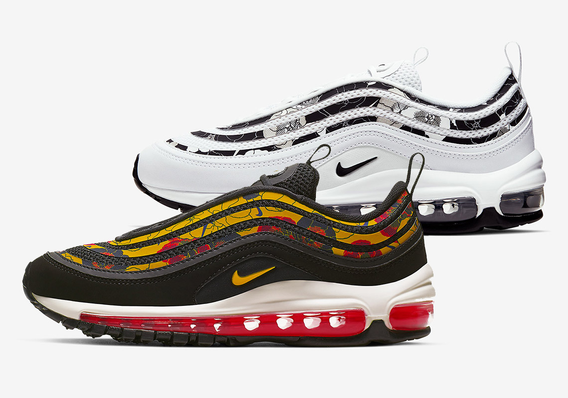 These New Nike Air Max 97s Boast A Floral Trim