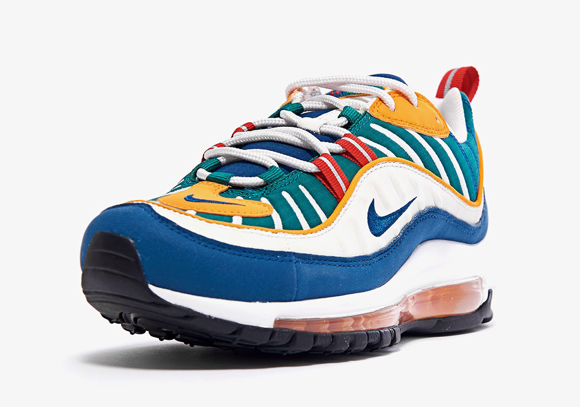 Nike Air Max 98 Womens Multi Color Ah6799 601 4