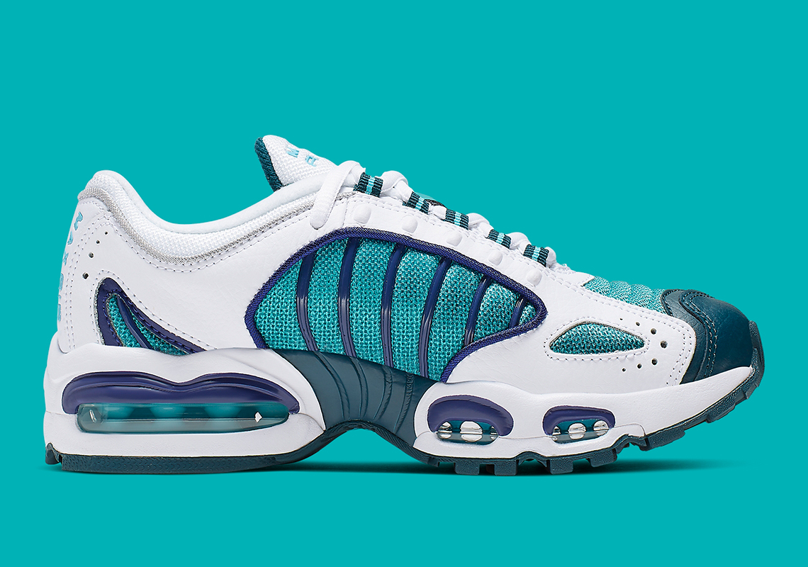 Nike Air Max Tailwind 4 Gs White Purple Teal Bq9810 101 2