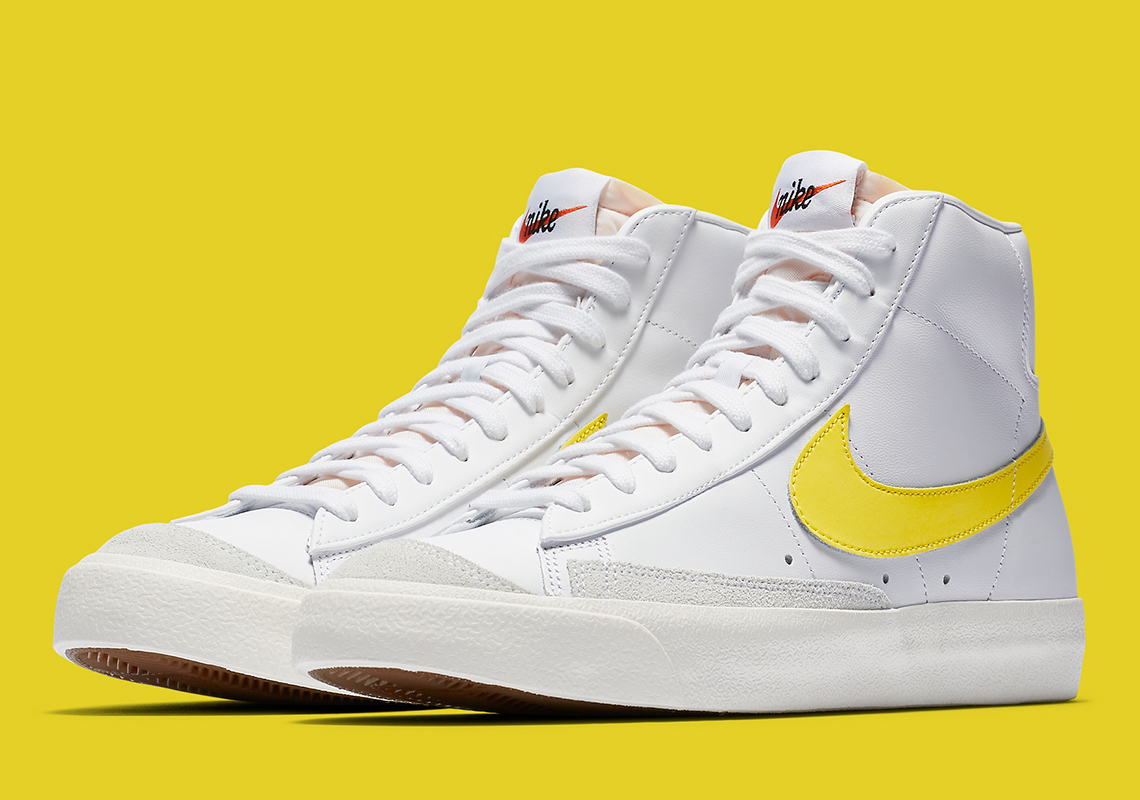 Nike Blazer Mid 77 Optic Yellow Bq6806 101 5