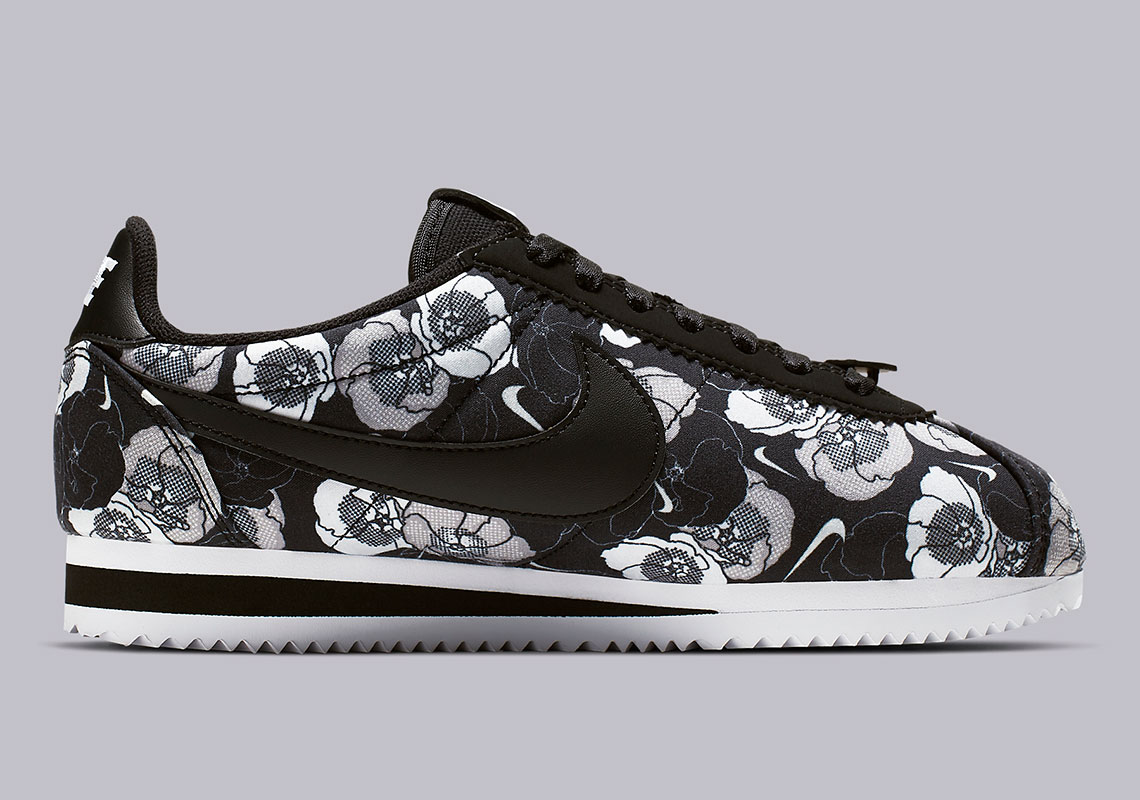 Nike Cortez Wmns Floral Pack Black Av1338 001 2