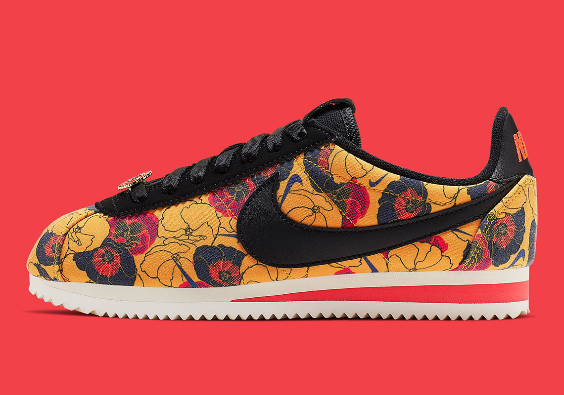 Nike Cortez Wmns Floral Pack Red Av1338 700 1