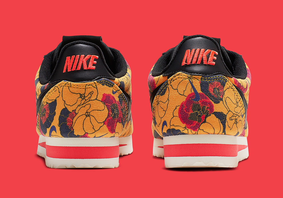 Nike Cortez Wmns Floral Pack Red Av1338 700 5