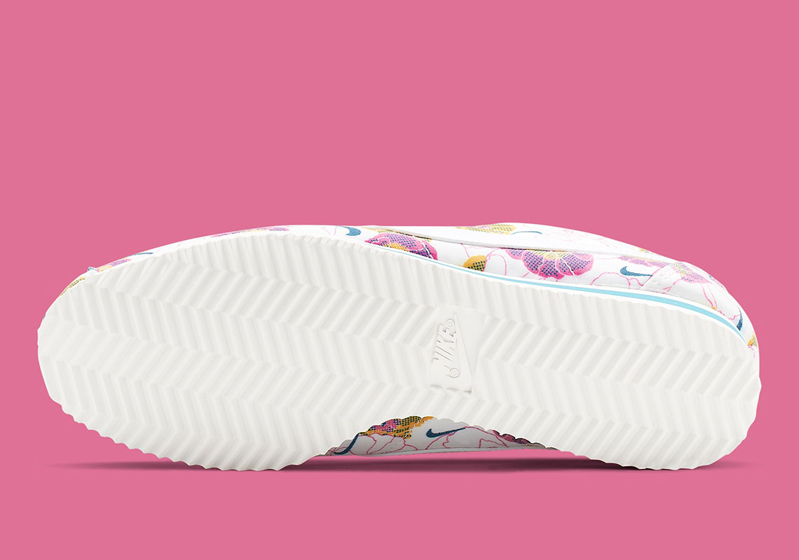 Nike Cortez Wmns Floral Pack White Av1338 100 4