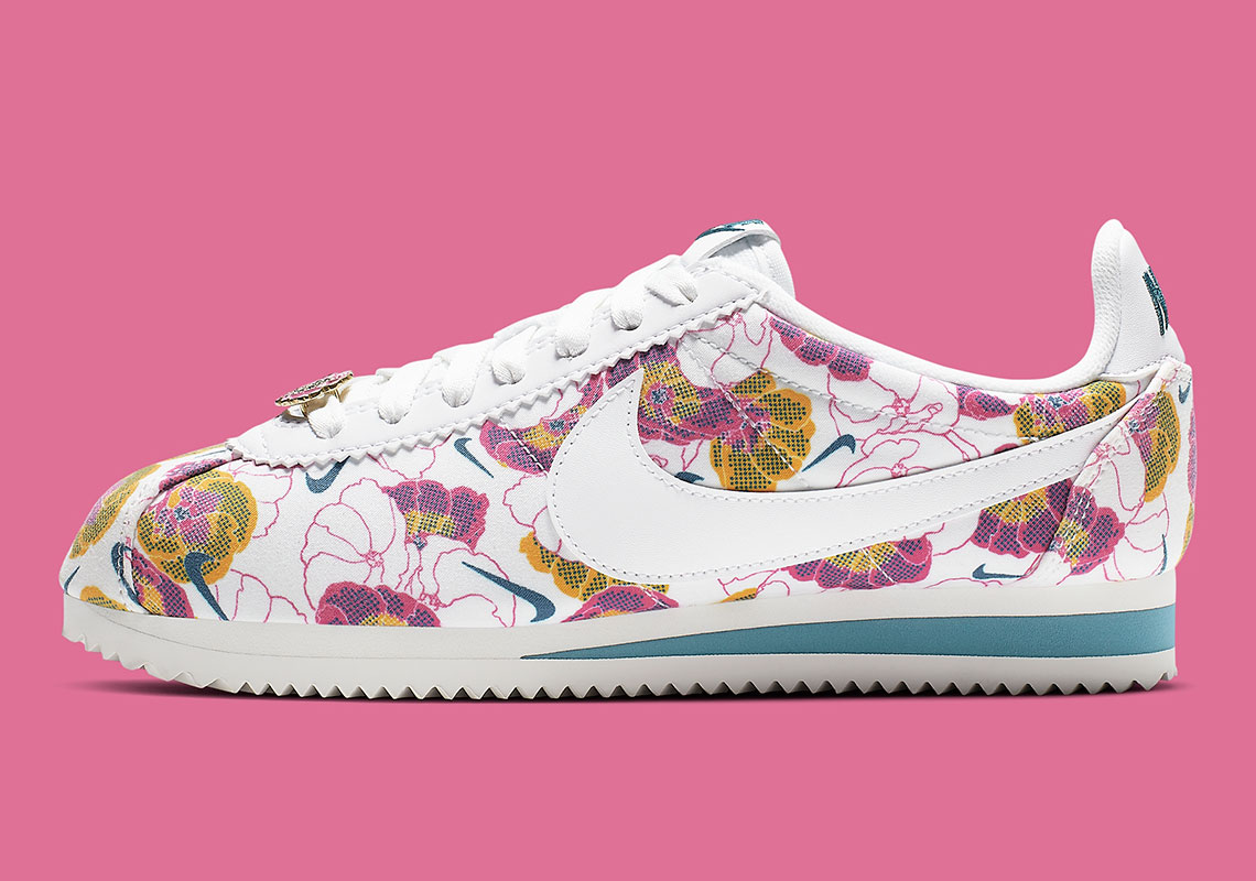 Nike Cortez Wmns Floral Pack White Av1338 100 5