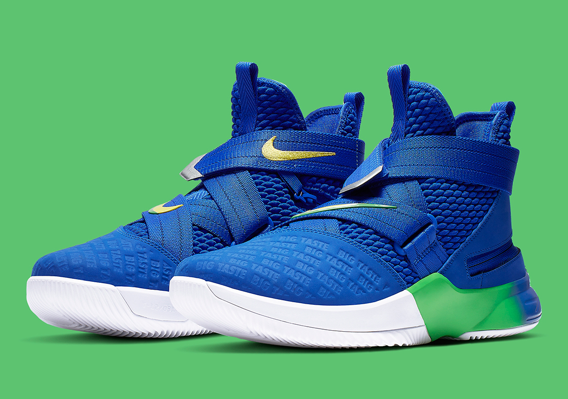 Nike LeBron Soldier 12 Flyease "Big Taste" Remembers A Past Sprite Ad