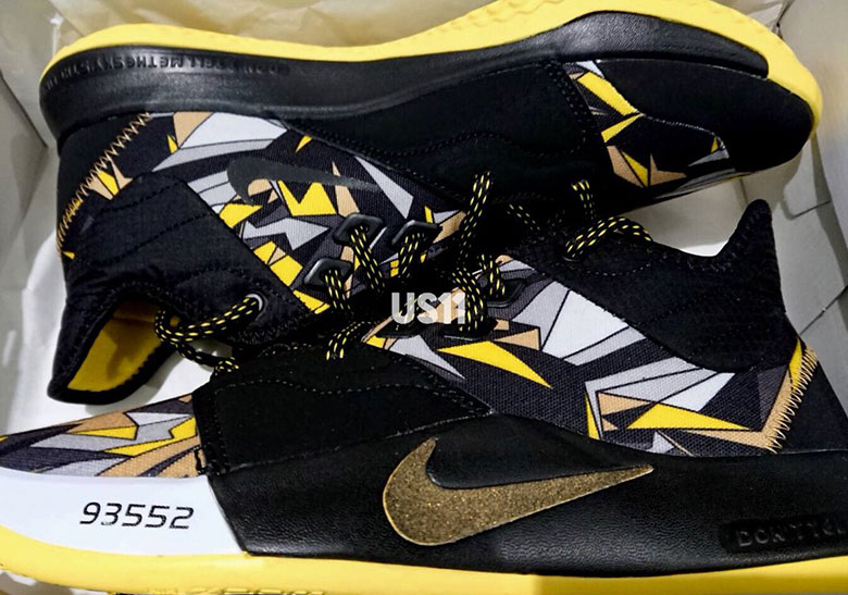 Nike PG 3 "Mamba Mentality" Features Yellow, Black, And White Detailing