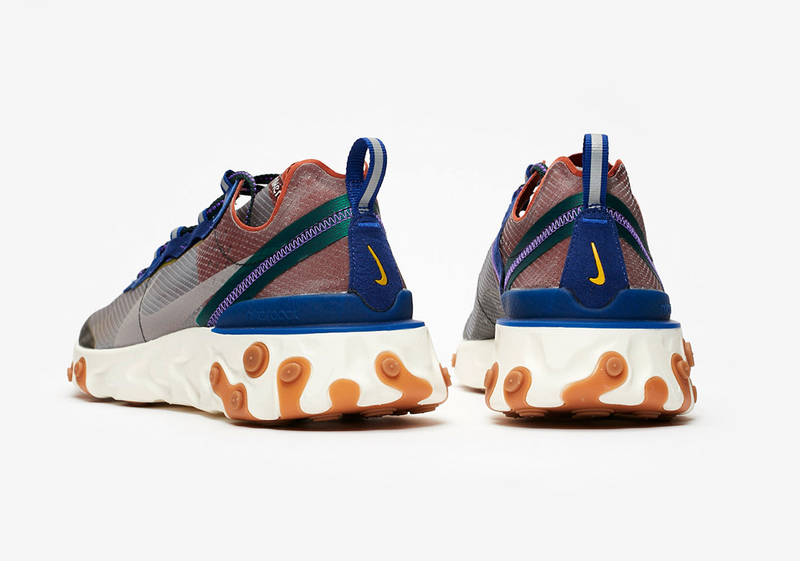 Nike React Element 87 Dusty Peach Aq1090 200 2 1