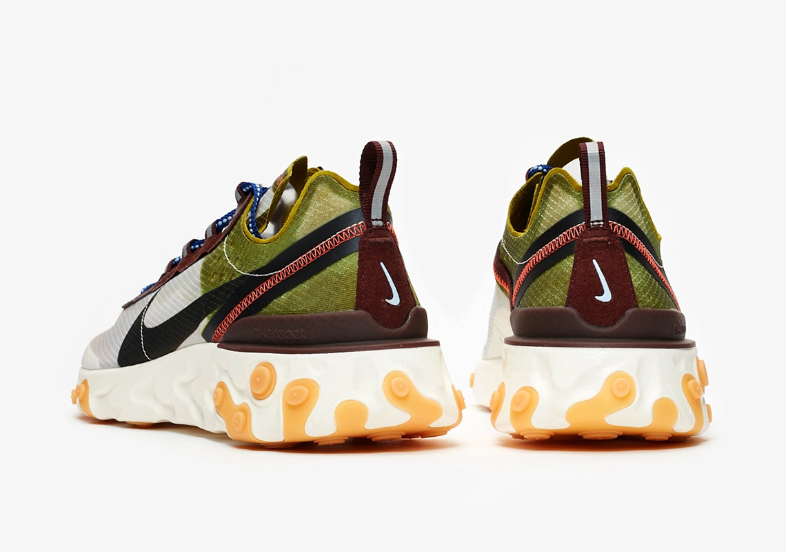 Nike React Element 87 Moss Aq1090 300 3