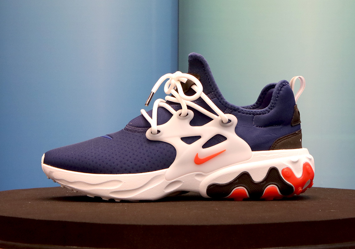 Nike React Presto Navy Orange Rabid Panda 2