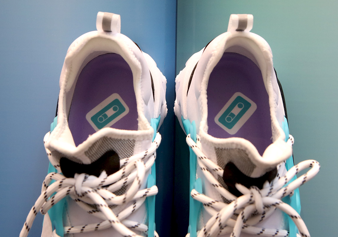 Nike React Presto Teal Purple Cassette Tape 1