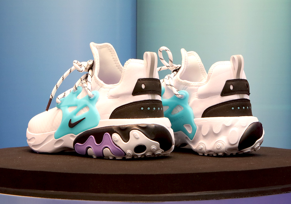 Nike React Presto Teal Purple Cassette Tape 2